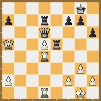 fen:6k1/p2r1pp1/3q3p/Q2Pr3/3R4/6P1/P4P1P/3R2K1 w - - 0 1;