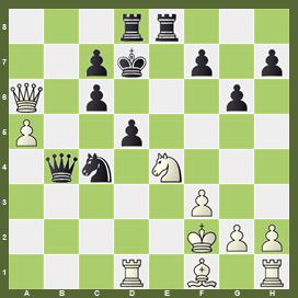 fen:3rr3/2pk1p1p/Q1p3p1/P2p4/1qn1N3/5P2/5KPP/3R1B1R b - - 0 1 v;