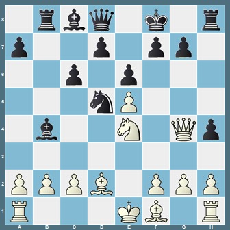 fen:1rbq1k1r/p2p1pp1/2p1p3/3nP3/1b2N1Qp/8/PPPB1PPP/R3KB1R w KQ - 0 1;