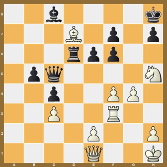 fen:2b4k/3B1p1p/3rpp2/1pq4N/2p2PP1/2P2R2/4P2P/4Q2K w - - 0 1;